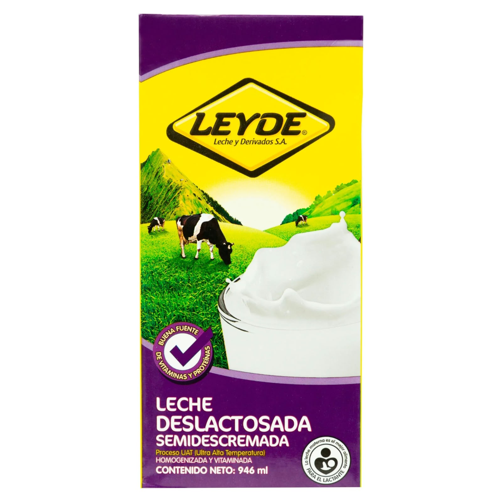 Leche Deslactosada Leyde 1L