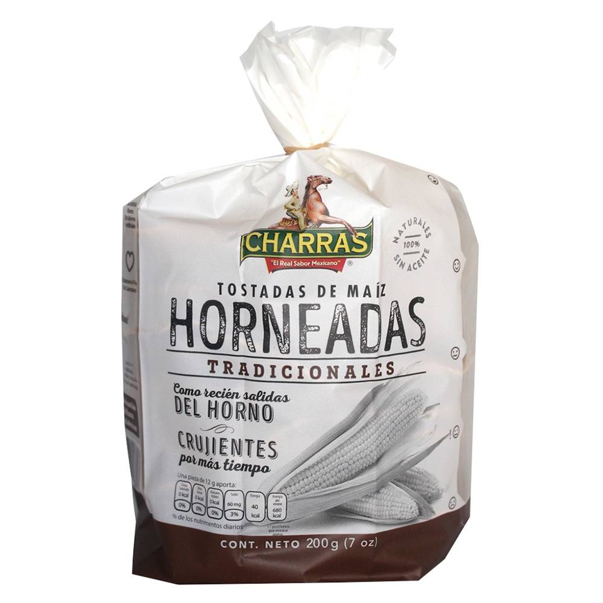 Charras Tostadas de Maíz 200g