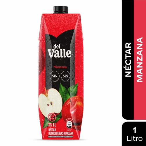 Néctar Del Valle Manzana 1L