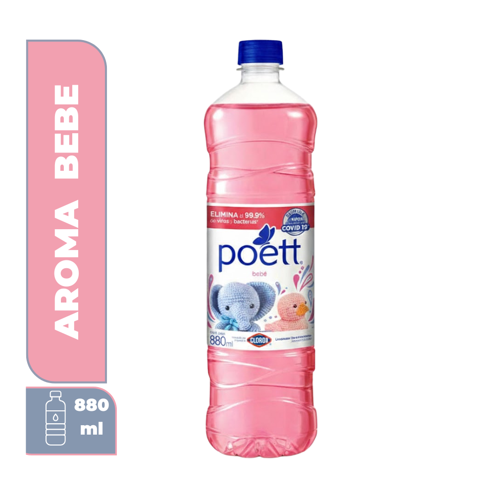 Desinfectante Poett Aroma Bebé 1L
