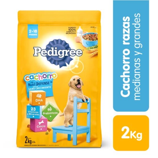 Pedigree Cachorro Razas Medianas/Grandes 2kg