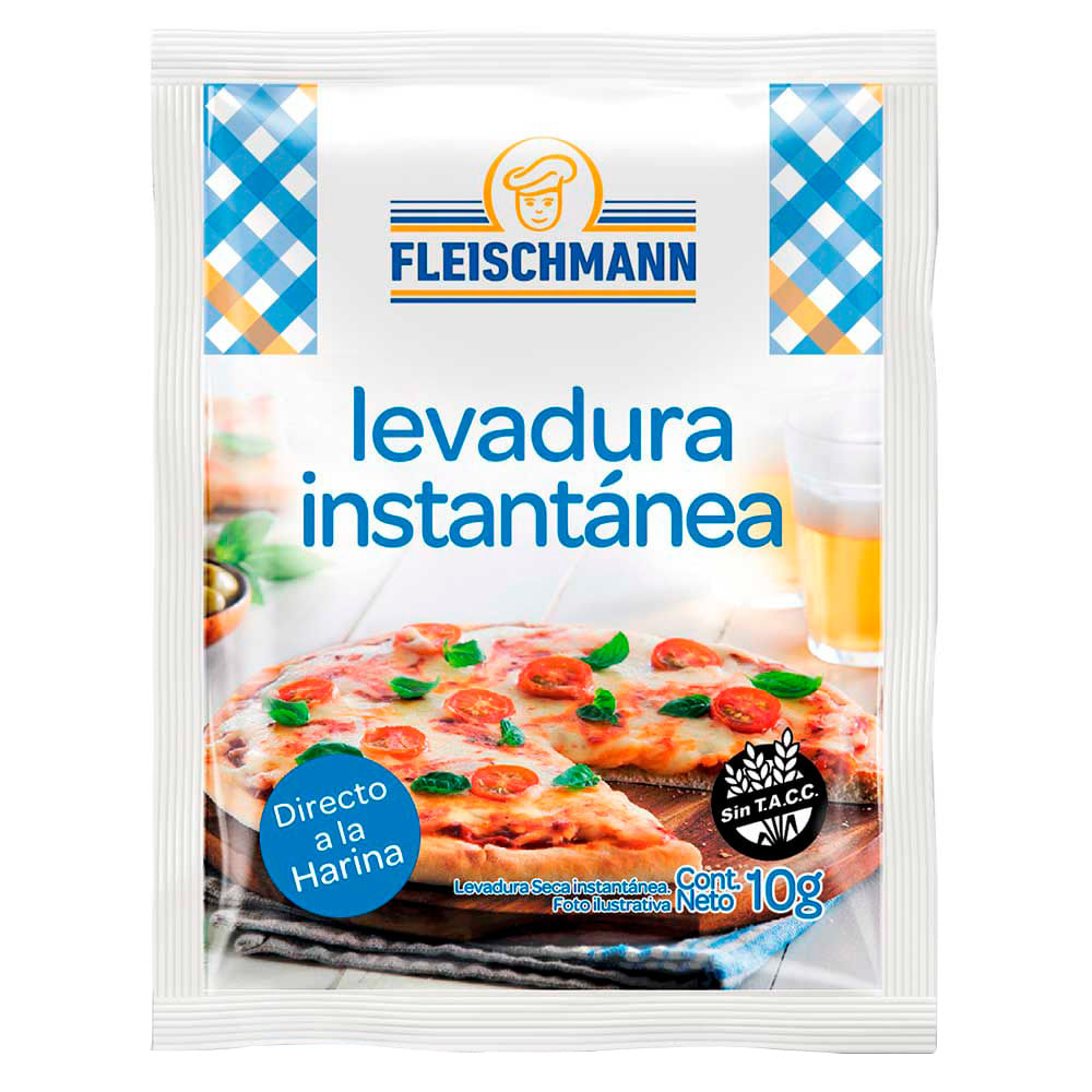 Levadura Instantánea Fleischmann 10g