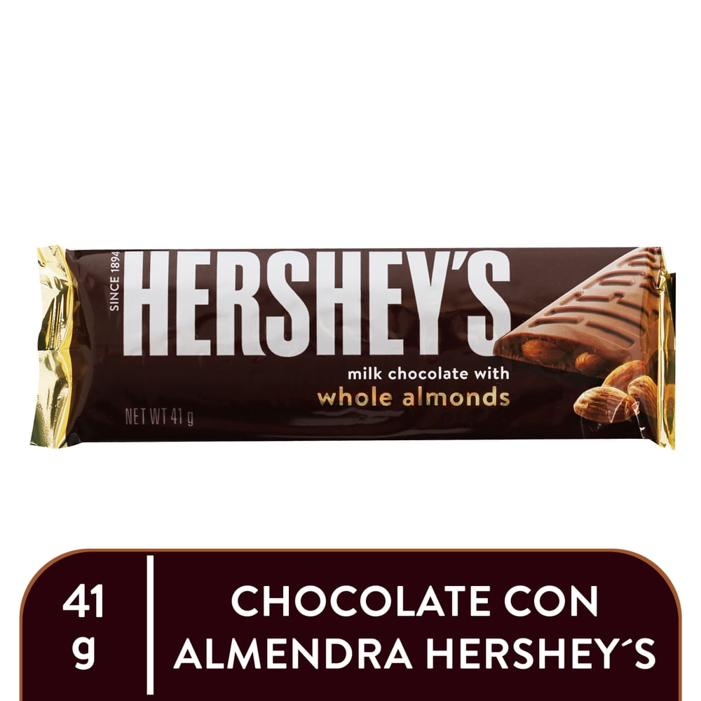 Chocolate Hershey's Milk con Almendras 41g