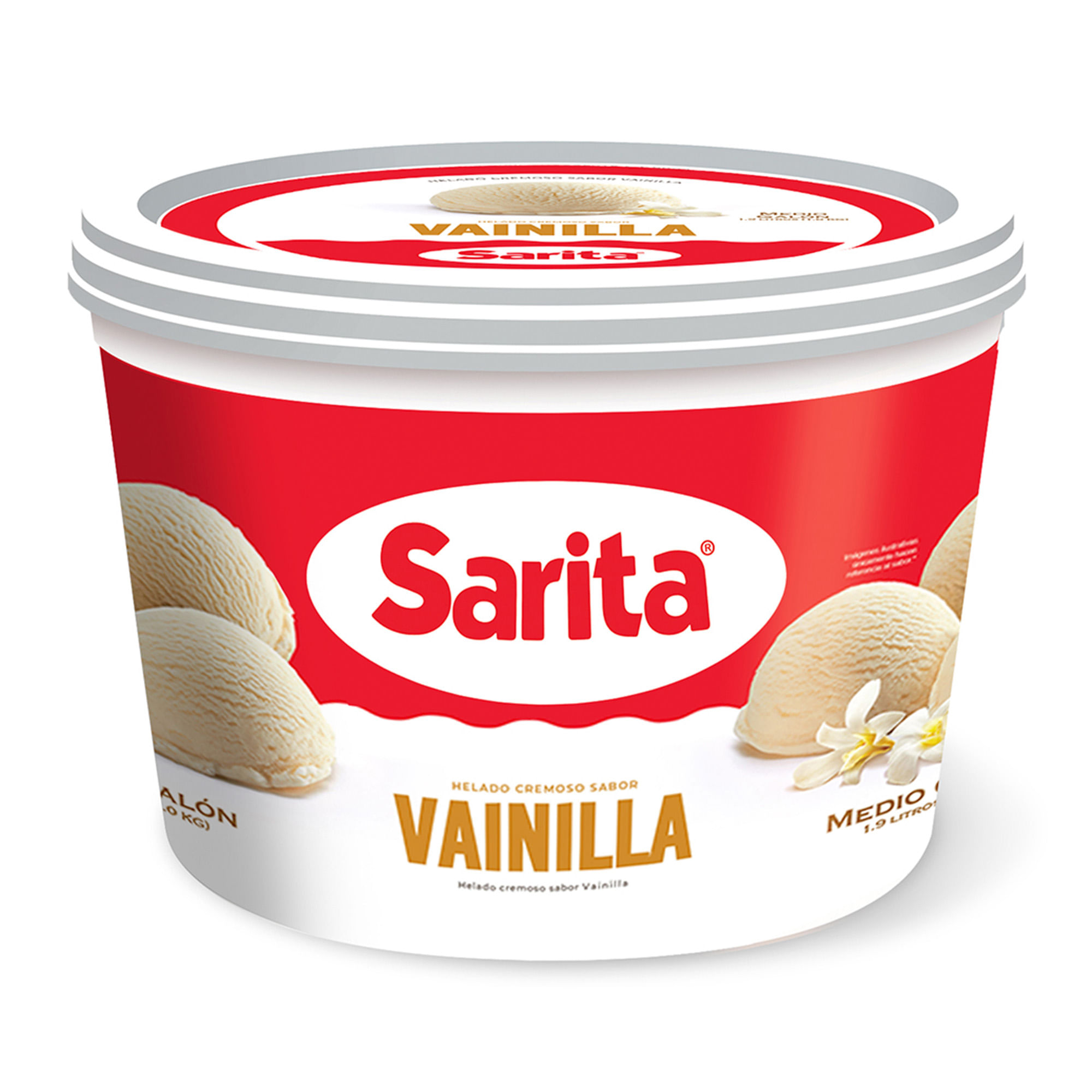 Helado Sarita Vainilla 1/2 galón