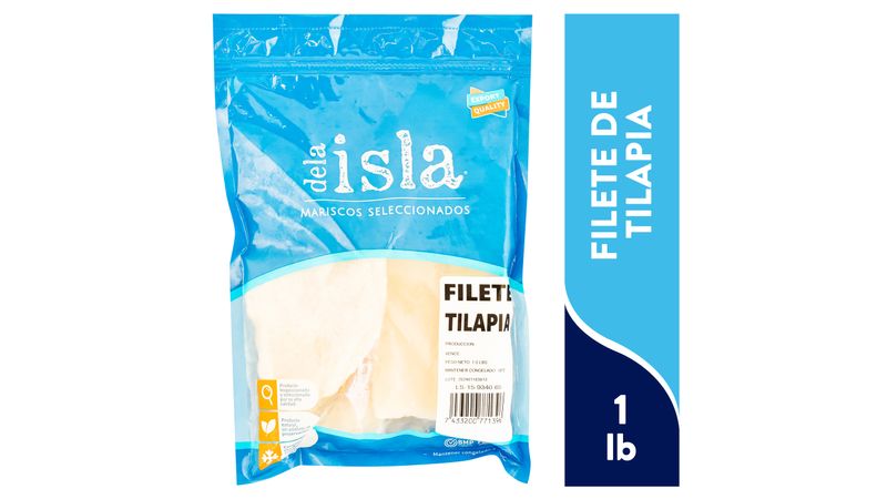 Filete de Tilapia Delaisla Congelado 1 lb