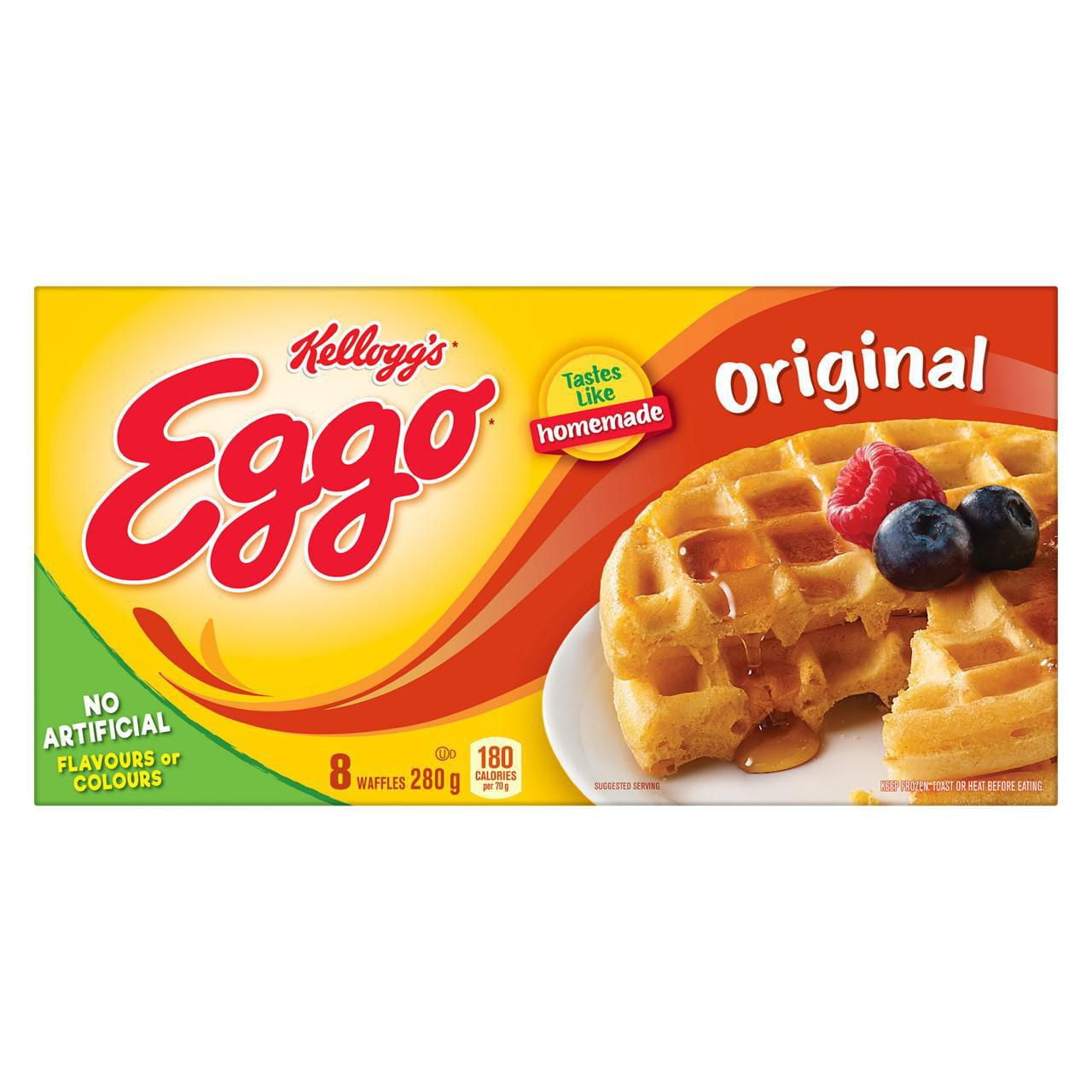 Waffles Eggo Original Congelados 8 uds 280g